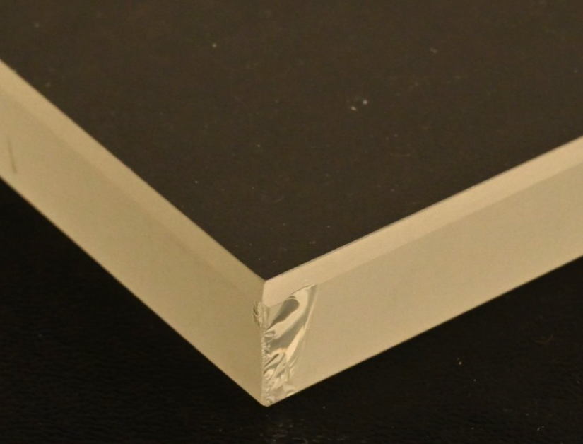 ~8" x ~7" x 0.6" Beveled Tempered Glass Finnigan TSQ7000 Mass Spectrometer Cover