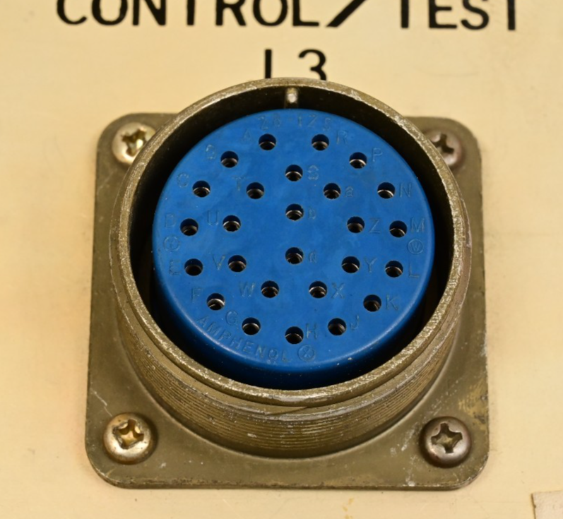 CEA Berkleonics Inverter Rear Panel Amphenol 20-7S 28-12S Military Connectors