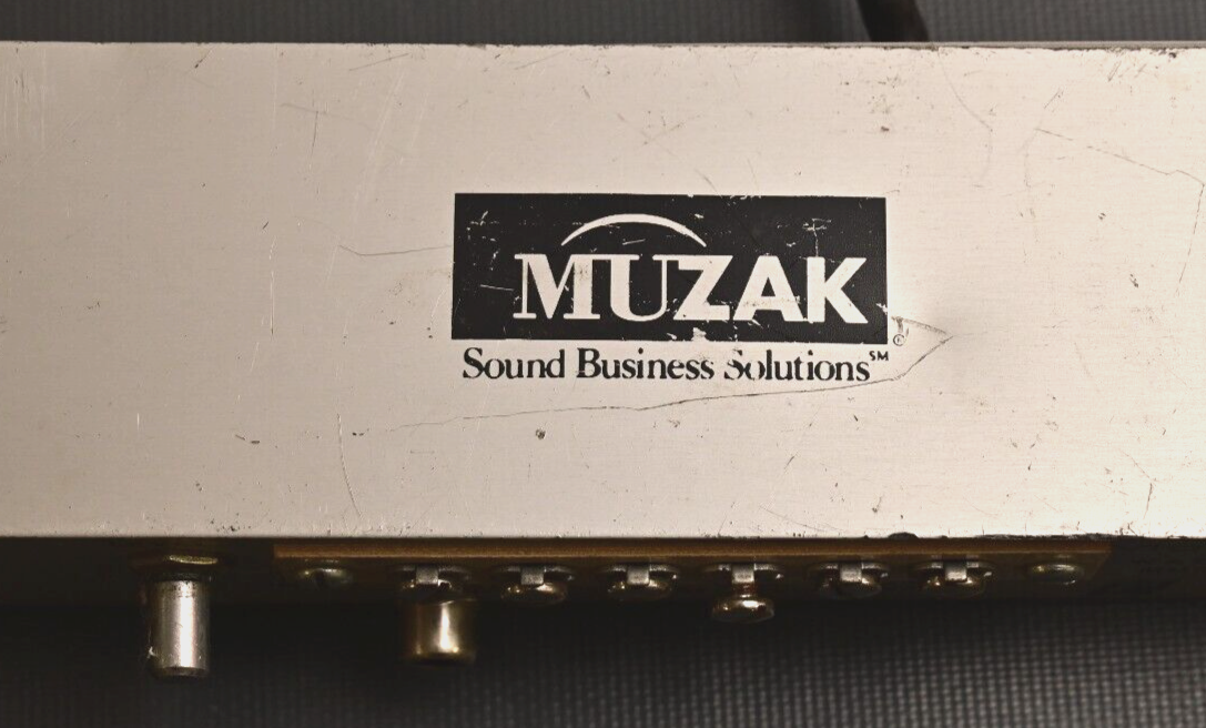 MUZAK MS-13 1W Amplifier Music on Hold McGohan Vintage