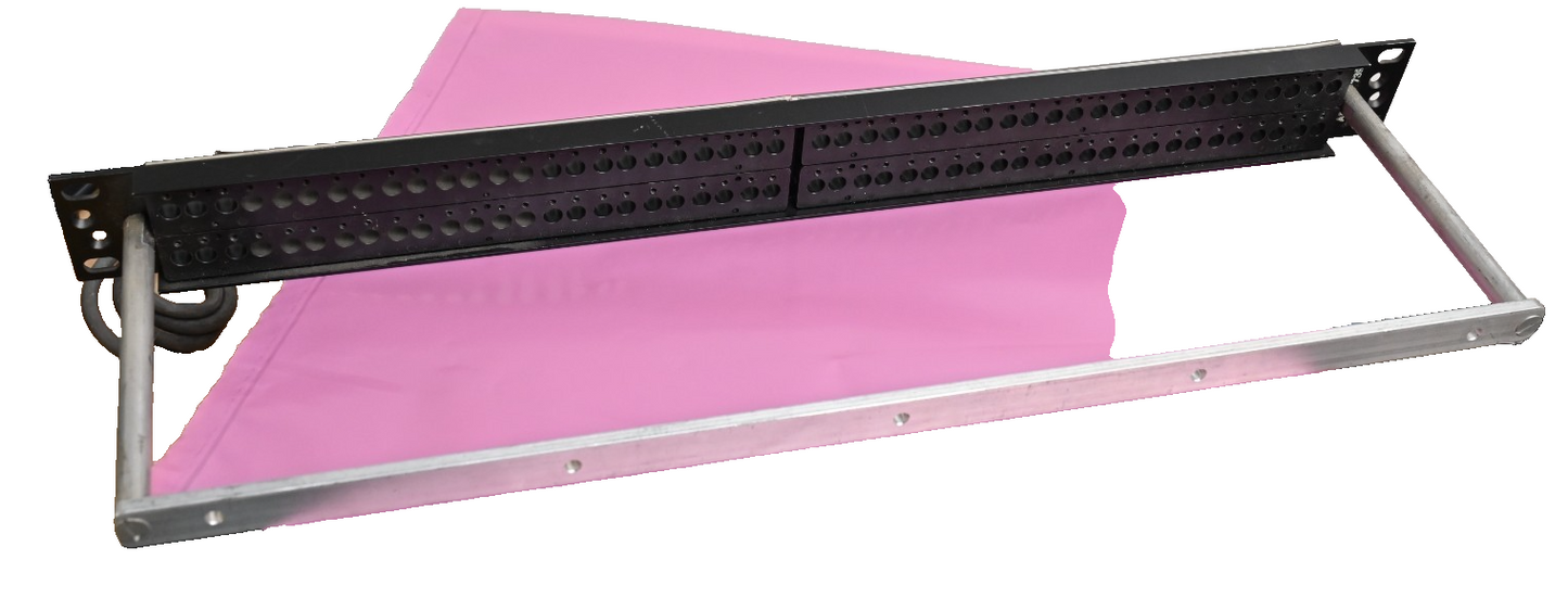 ADC PJ-739 Patchbay Empty for 96x PJ839 Bantam Audio Jack Rack Mount 1U