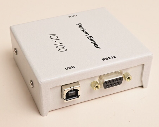 Perkin Elmer ICI-100 USB to DB9 RS232 & CAN Adapter JANUS Controller