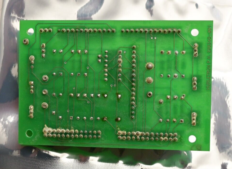 Hurletron DPSV30 Control Board P/N 296345 Spellman High Voltage P/S