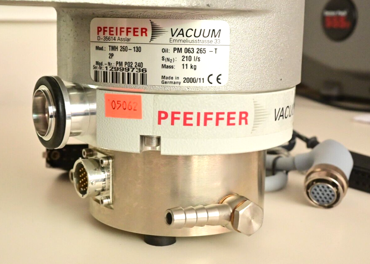 Pfeiffer TMH 260-130 2P Turbomolecular Pump with TM 120 Controller Thermo LCQ