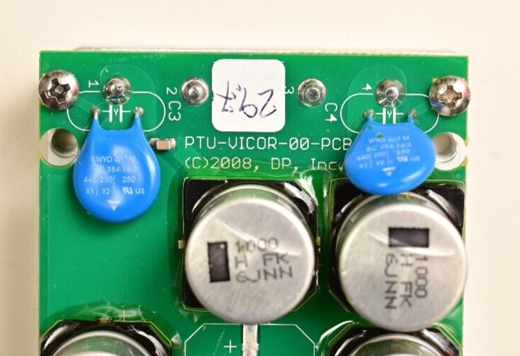 VICOR V28A28T200BG3 Isolated DC/DC Converter 9-36V to 28V 200W w/ Capacitor PCB