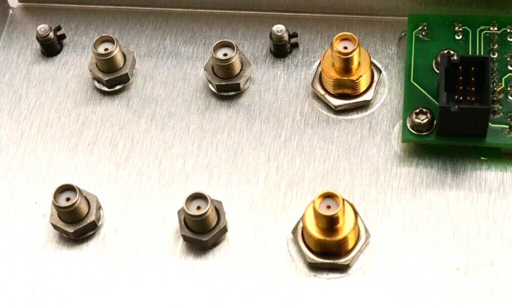Agilent N1806A Precision System Interface Front Panel 12x SMA 8x N Passthrough