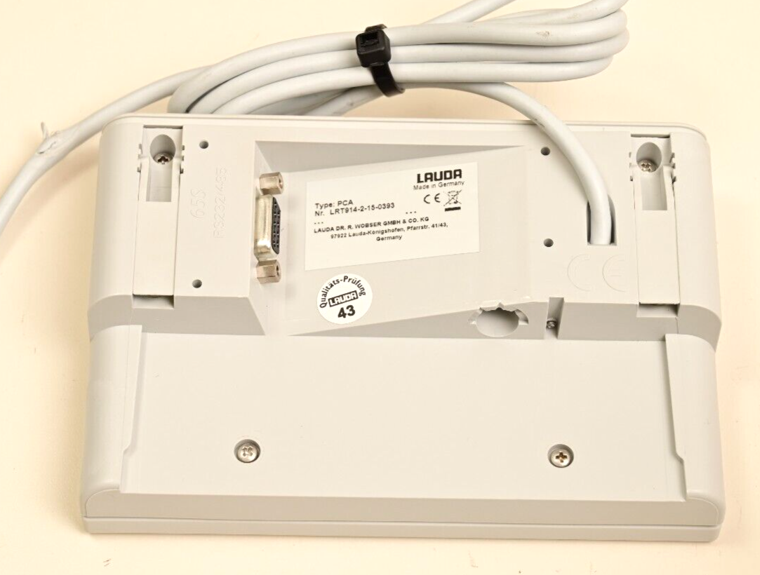 LAUDA PCA LRT914 Command Display for RP845 Refrigerated Circulator LCD Keypad
