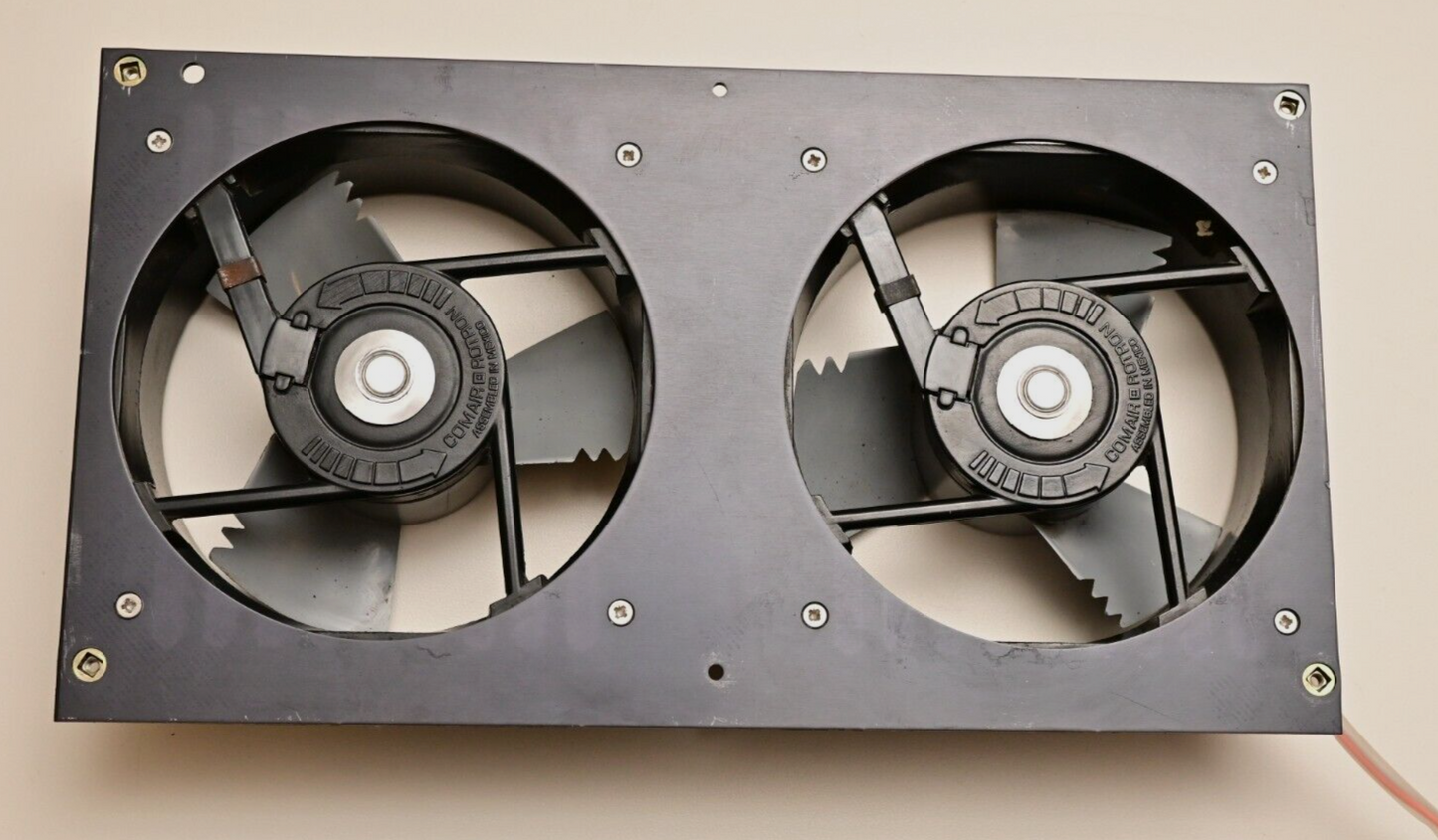 QTY 2 Comair Rotron Whisper-XL Cooling Fans WX2A1 115VAC 0.07A Plate Mounted