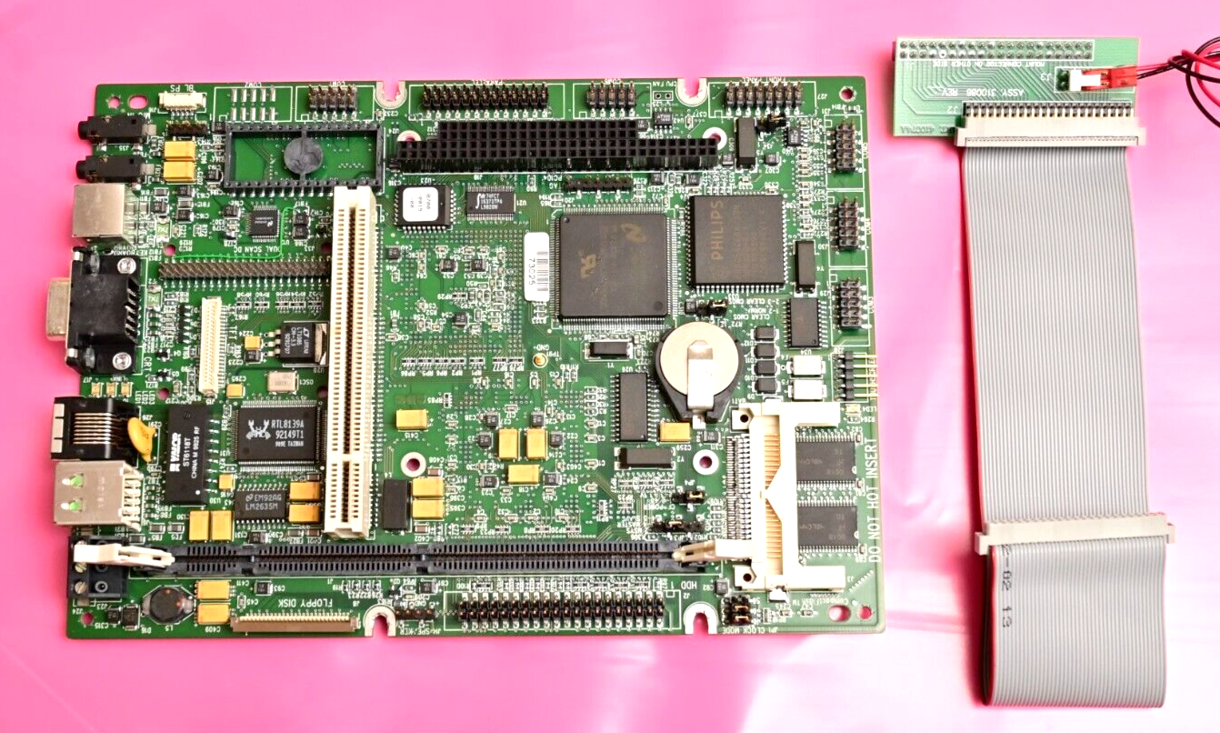 ZF Microsystems Single Board Computer PC/104 & PCI VGA/NIC/USB/TFT/Audio MediaGX