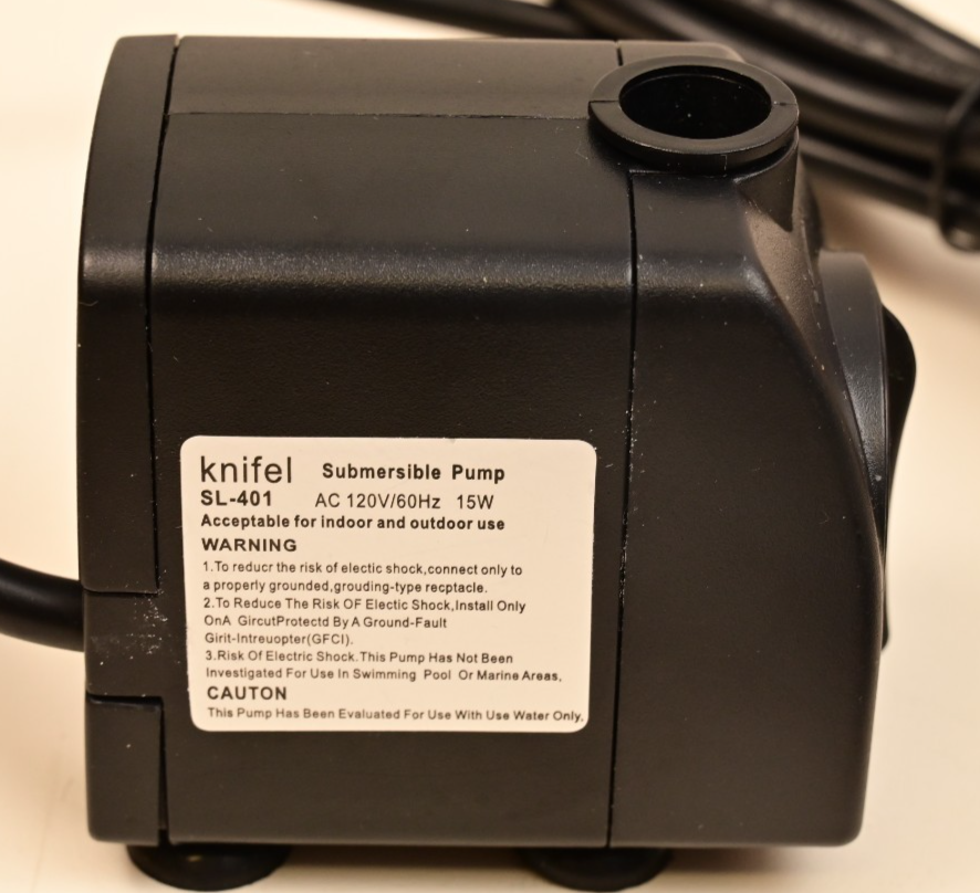 Knifel SL-401 Submersible Pump 120VAC 15W