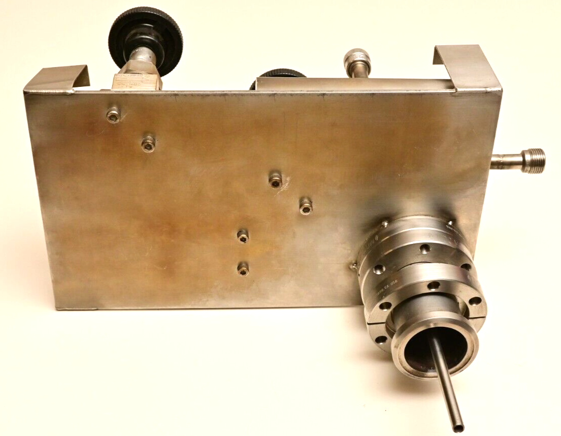 Mass Spec Vacuum Roughing Sample Volume Cryo Leak Assembly & Heater MDC Nupro SS