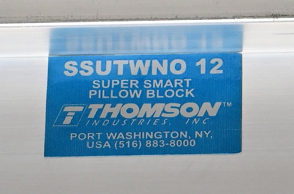 44" x 3/4" Shaft w/ 2 Thomson SSUTWNO 12 Pillow Block Ball Bushing Bearings