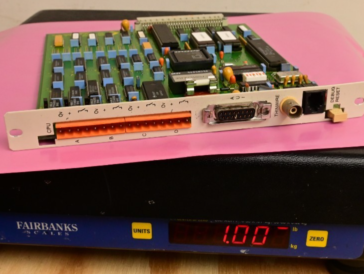 VG Data Systems CPU/Lan PC Board Vintage ICs AM7990PC/80 AMD N80186-10 EPROMs