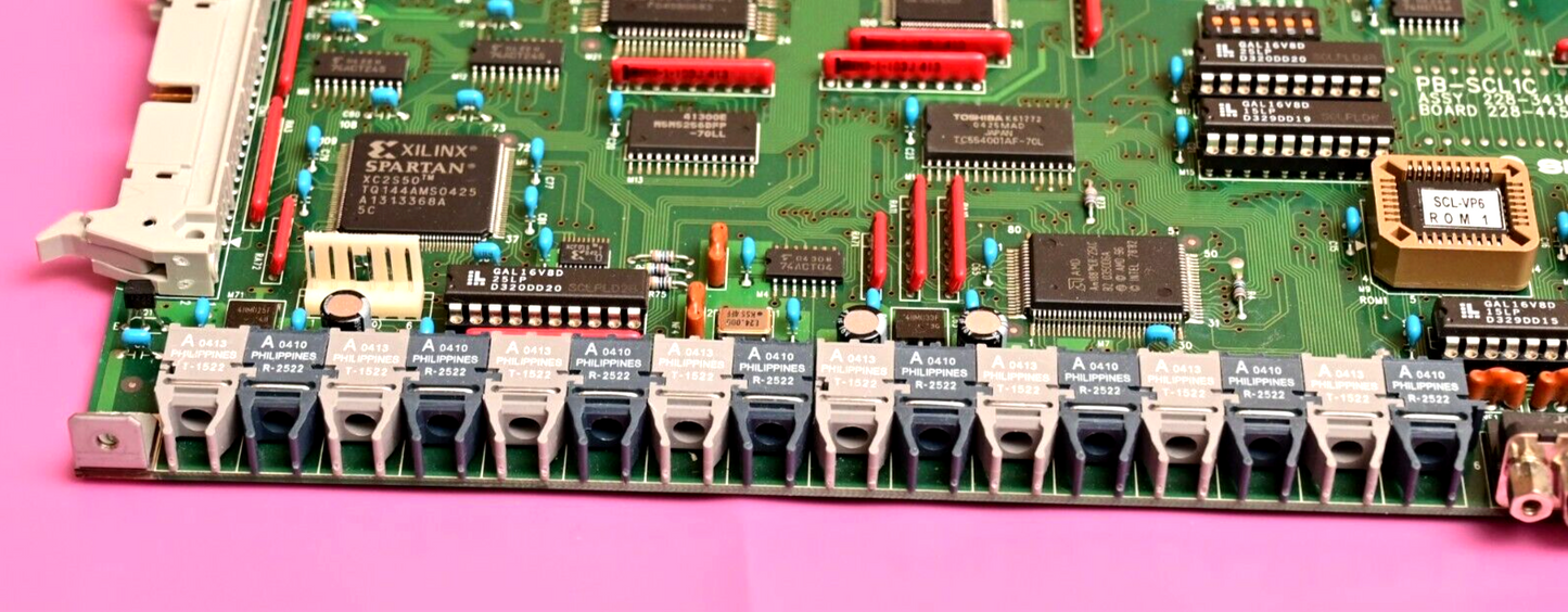 Shimadzu PB-SC1C Main PC Board Motherboard SCL-10A Controller Fiber Optic Tx/Rx