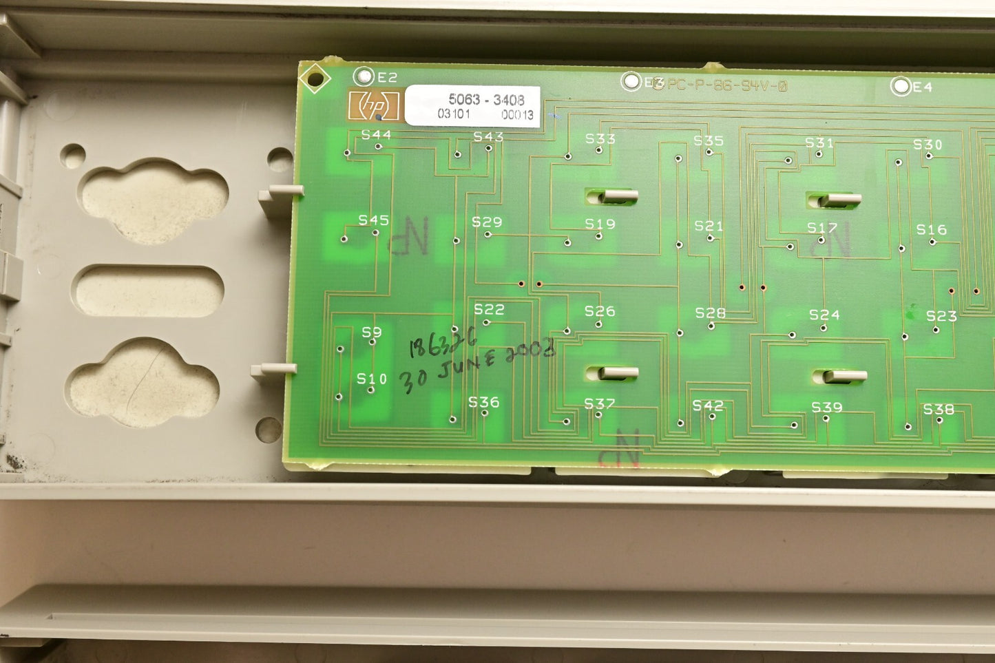 Agilent 6692A Power Supply Front Panel 2-Piece HP/Keysight LCD Keypad 5063-3473