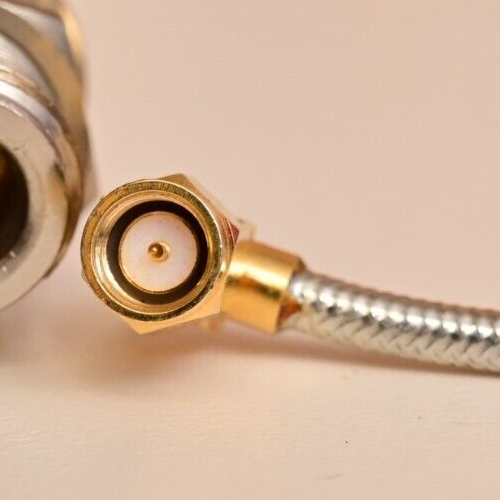 Short Flexible SMA-male & N-female Coaxial Cables Internal Gold Plated