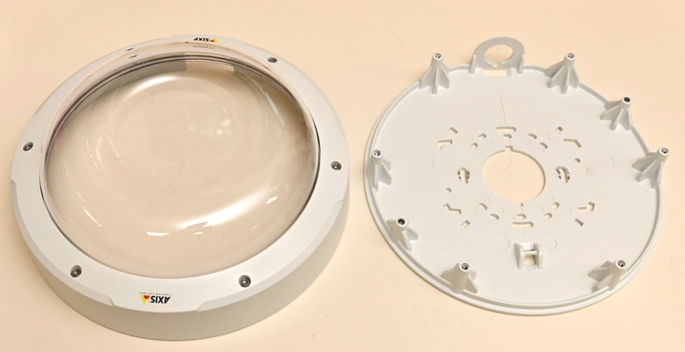AXIS P37 P3707-PE 360 Camera Housing/Enclosure Assembly Acrylic Dome