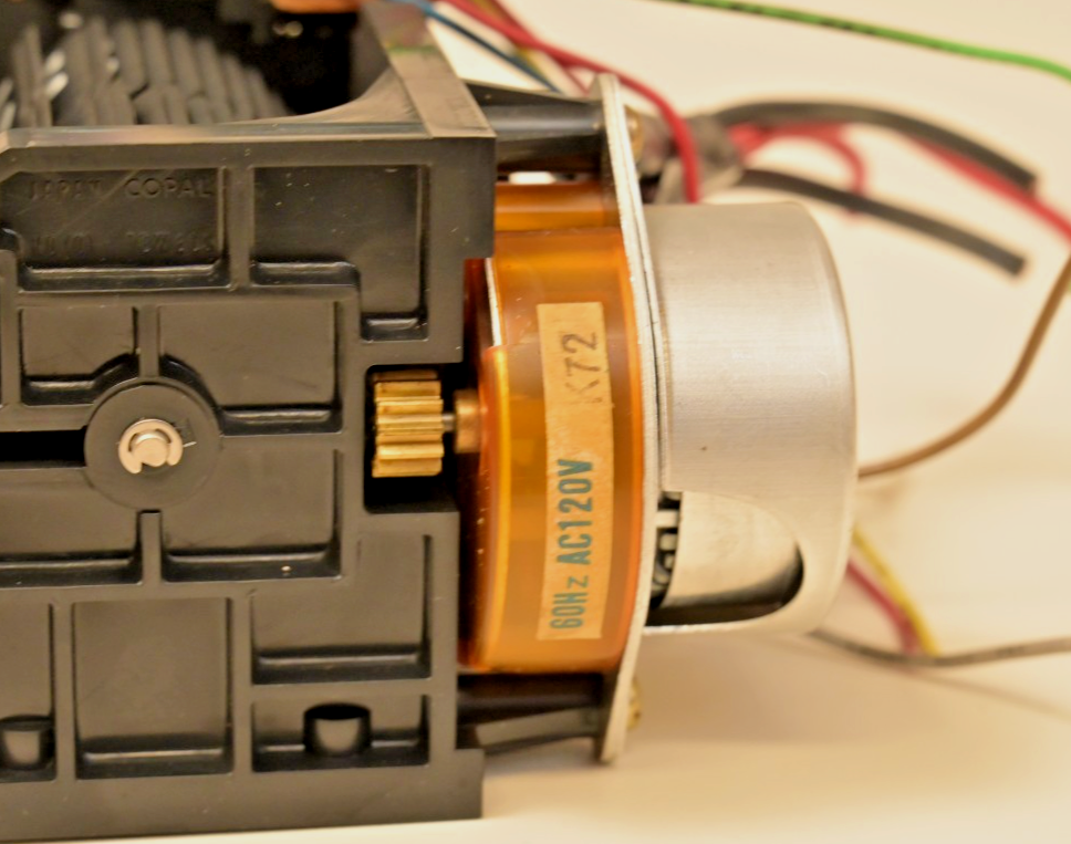 Copal Japan Flip Clock Internals Movement 70s/80s 120VAC Motor