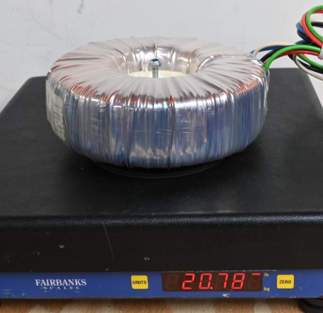 Toroidal Transformer for Hettich Rotanta 46 RSC Centrifuge 120V to 230V 2500VA