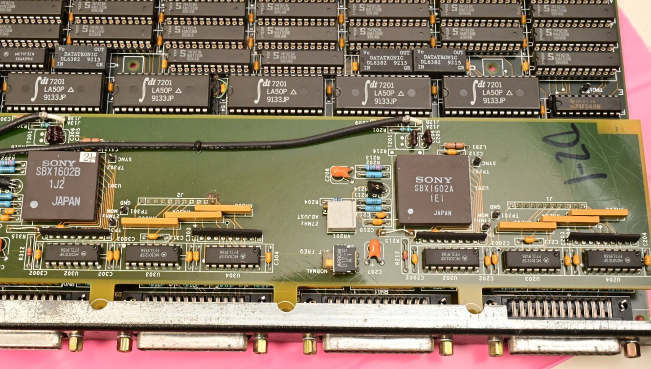 Abekas Video Systems A84 Serial Video Input Interface Sony SBX1602 IDT 7201LA50P