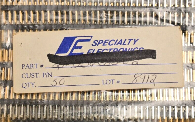 Lot of 38+/- Dual Vertical Headers 2x36-Pin 0.1" Specialty Electronics NOS
