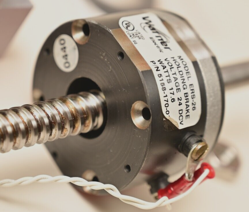 Agilent Velocity11 VPrep Z-Axis Parts Ball Screw Holding Brake DC Motor