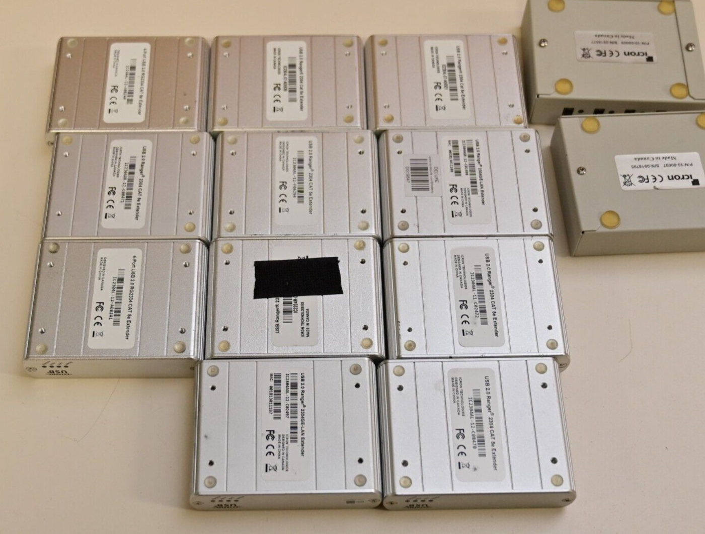 Lot of 13 ICRON USB 2.0 over CAT5 Extenders LEX REX Ranger 2304 USB Extreme