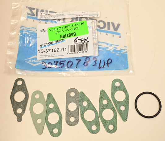 Volvo Oil Sump O-Ring Kit Incomplete P/N 30750783 Victor Reinz