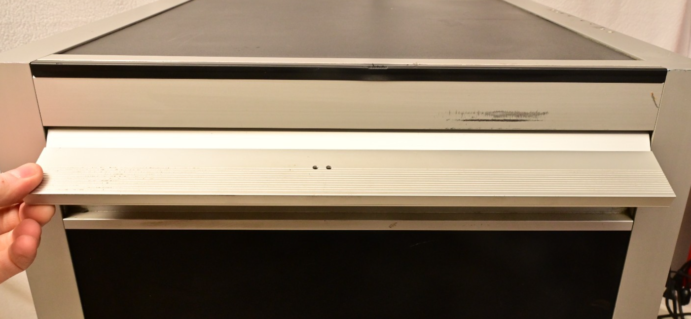 IMS Enclosures 14U Rack Mount Cabinet ~18" Deep Aluminum/Black Fold Out Handles