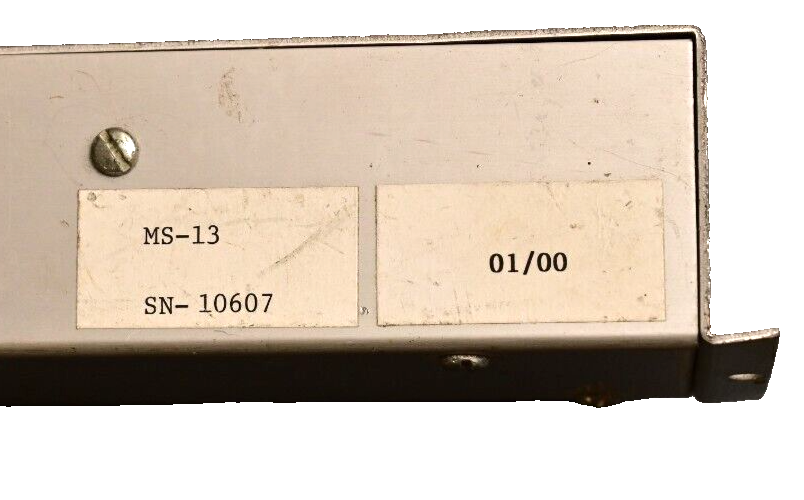 MUZAK MS-13 1W Amplifier Music on Hold McGohan Vintage