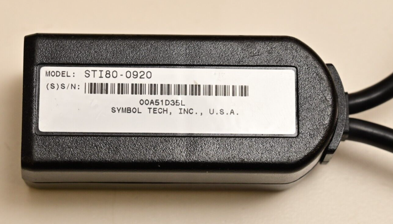 Symbol STI80-0920 Barcode Scanner Wedge PS/2 RJ45