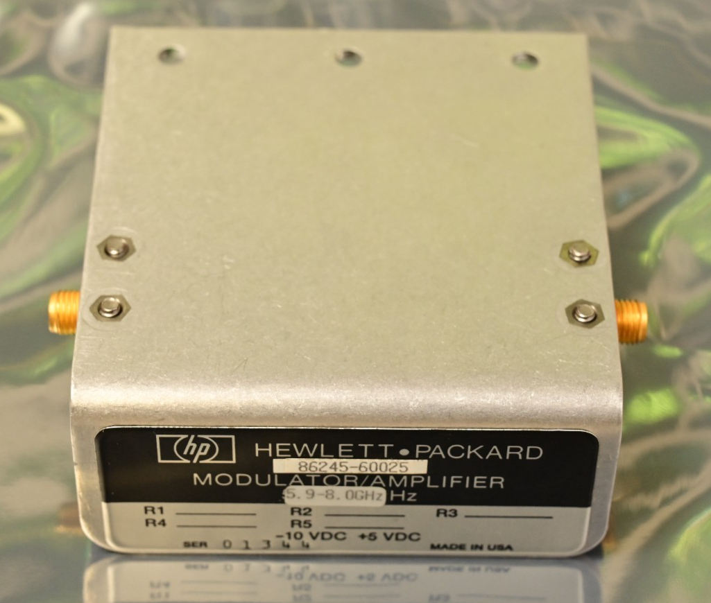 HP Modulator/Amplifier 5.9-8.0 GHz 8620A Option 86245-60025 SMA