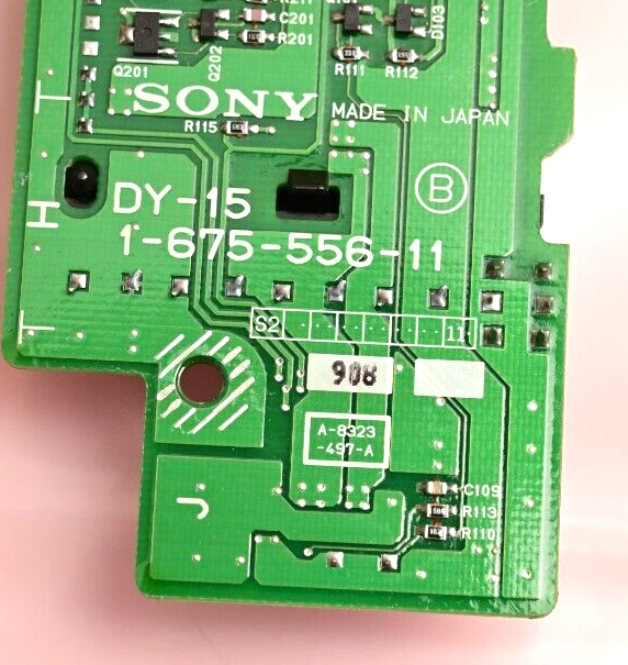 Top Display VFD for Sony DSR-2000 Pro DV Deck 675-556-11