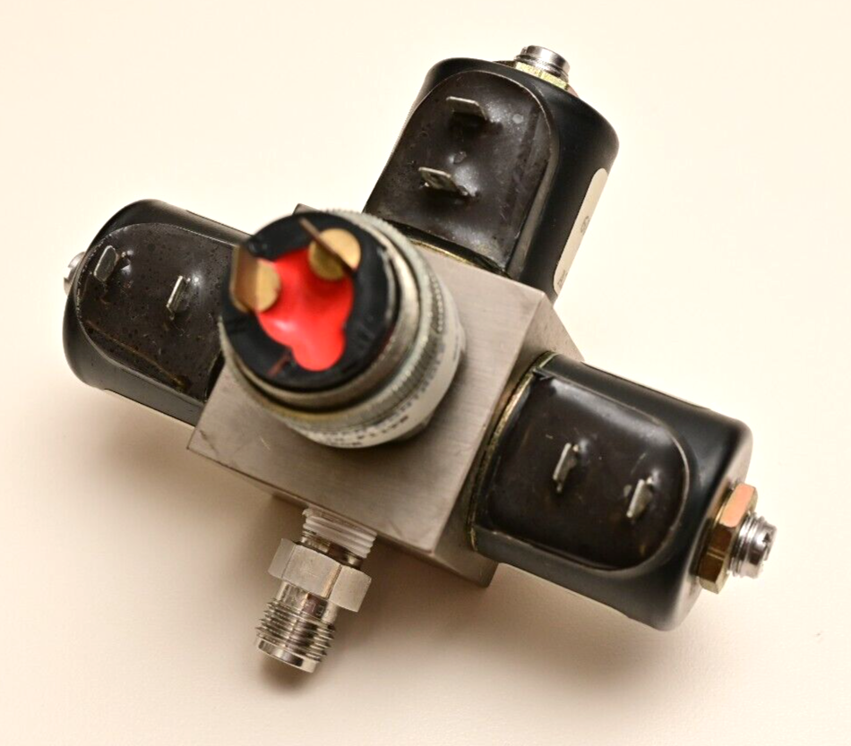 Vacuum Manifold Assembly w/ Whitman P119V Vacuum Switch PD A2013 Solenoid Valves