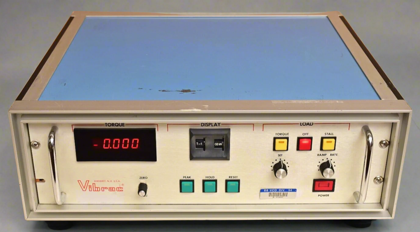 Vibrac 4600 Torque Measuring System Controller/Display AMCO 3U Enclosure