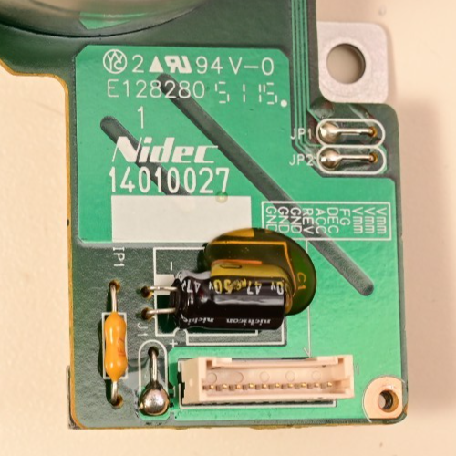 HP LaserJet Enterprise M604 Fuser Motor Assembly RM1-8928 Nidec