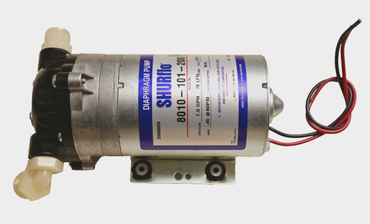 Sureflo Diaphragm Pump 8010-101-200 7.5GPH 28LPH 24VAC NSF Water Purification