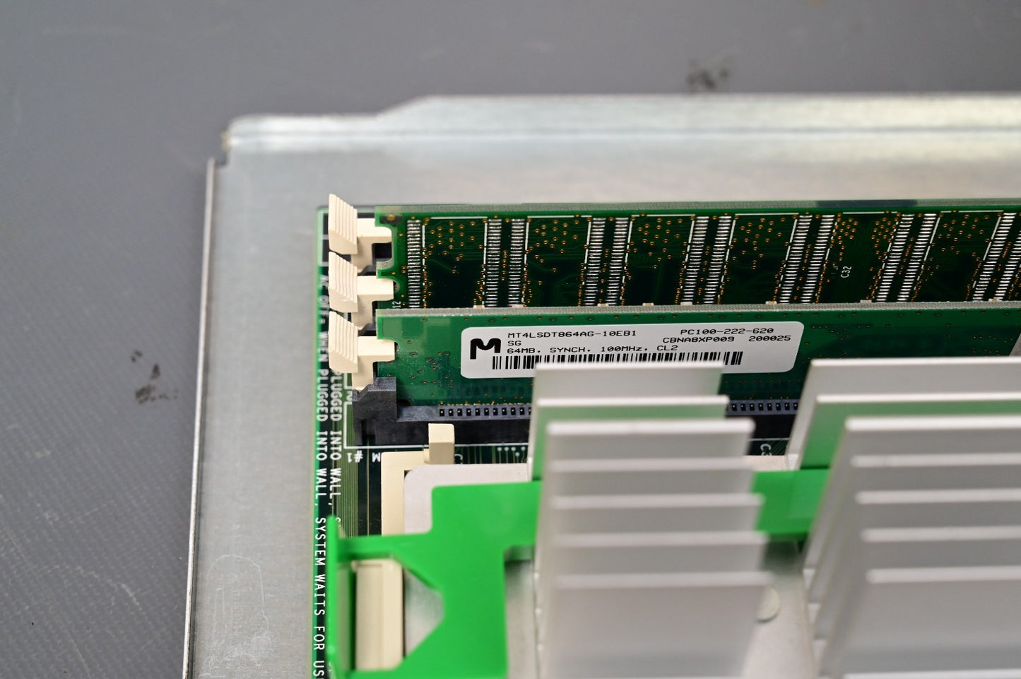 Vintage Compaq Deskpro P3/600 Motherboard w/ RAM ~1999/2000 Tested 010561-101