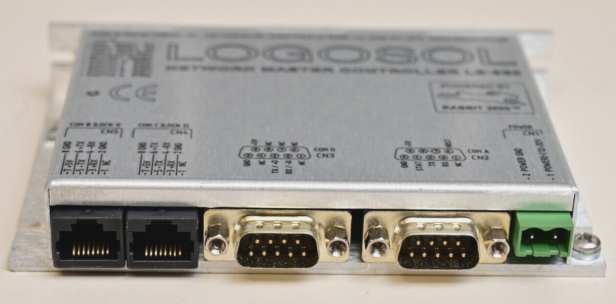 LOGOSOL Network Master Controller LS-980 Rabbit 2000 C-Programmable RS232 Servo