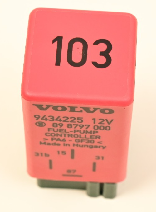 Volvo 9434225 Fuel Pump Controller Relay 850 S70 103 898797000