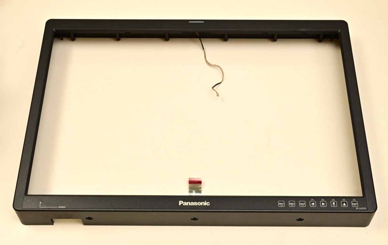 Panasonic BT-LH2550P Production Monitor Bezel Assembly w/ Buttons, Lamp