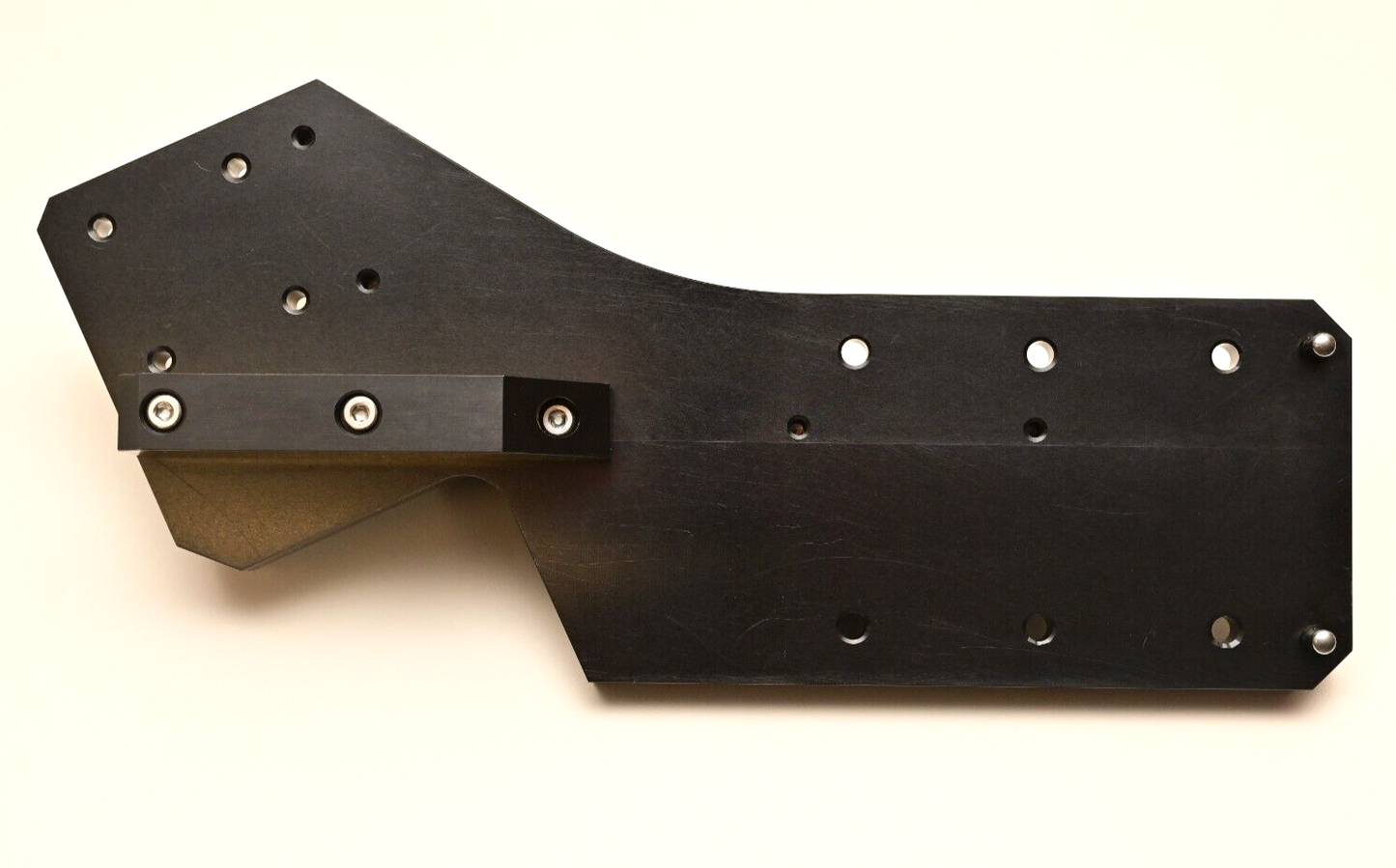 Heavy Duty Machine Vision Camera Stage Mount/Bracket Anodized Aluminum 65° Angle