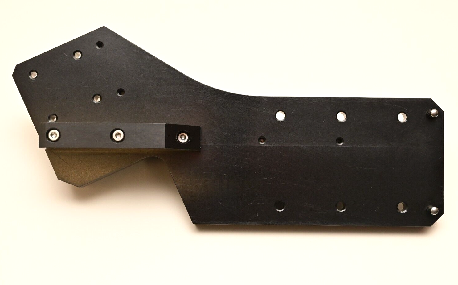 Heavy Duty Machine Vision Camera Stage Mount/Bracket Anodized Aluminum 65° Angle
