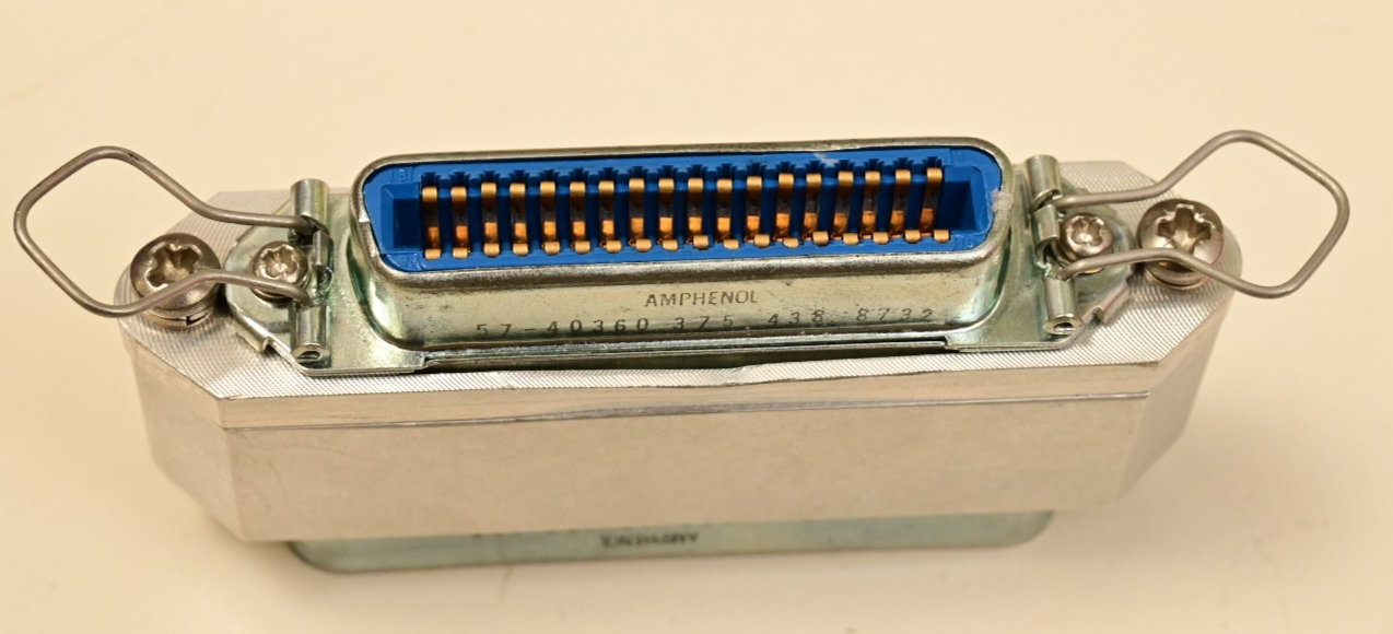 Vintage Hewlett Packard HPIB/GPIB Amphenol Connectors Adapters Gold Plated 8620A