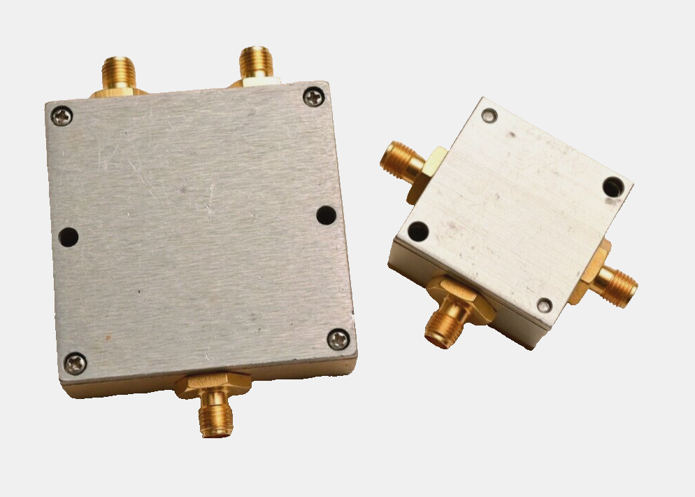 Lot of 2 Mini-Circuits 2-Way SMA Splitters ZAPDJ-2 2GHz ZFSC-2-2 1GHz Gold Plate