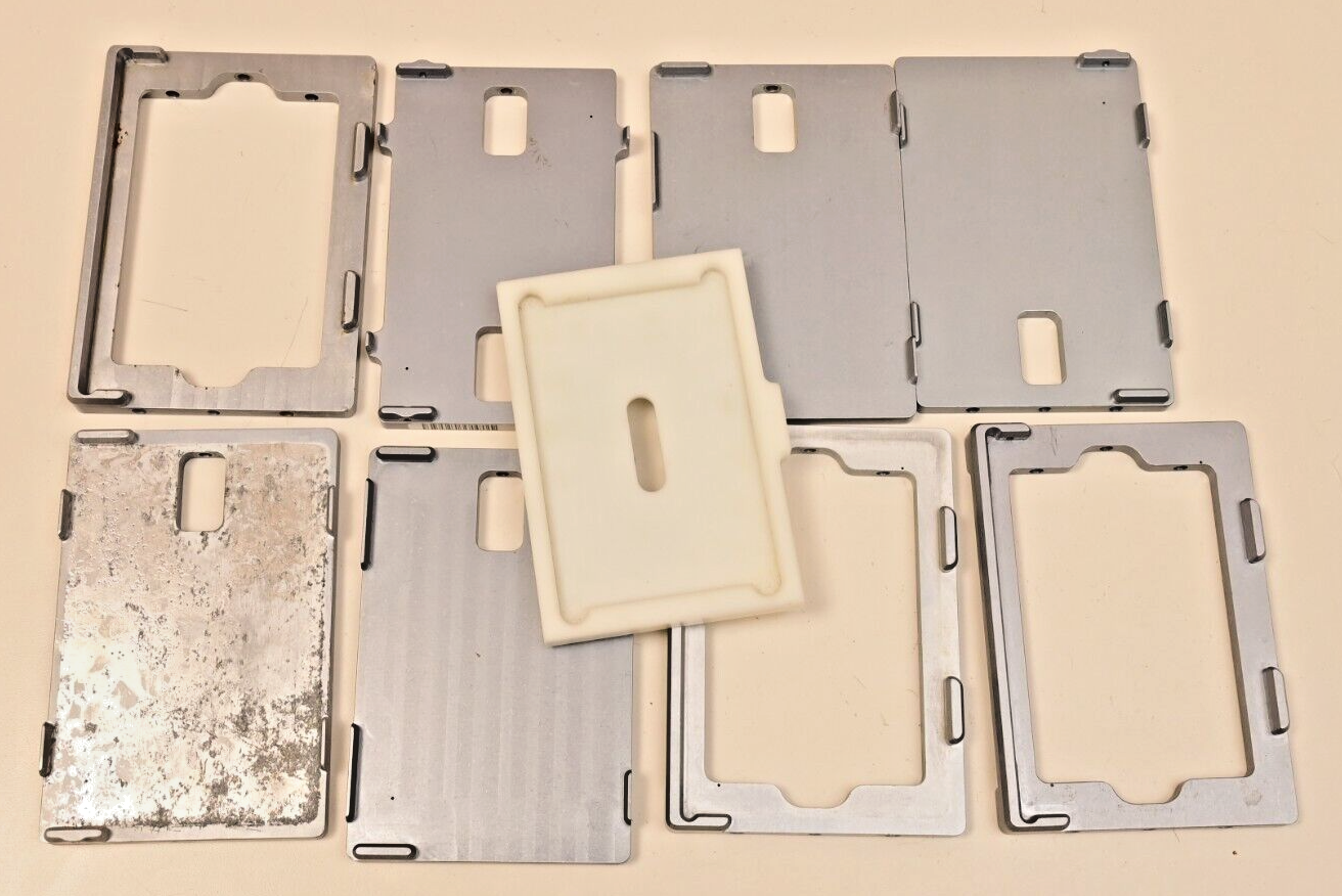 Lot of 9 Agilent VPrep Velocity11 Misc Shelf/Plate Assemblies Vertical Pipetting