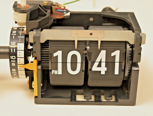 Copal Japan Flip Clock Internals Movement 70s/80s 120VAC Motor