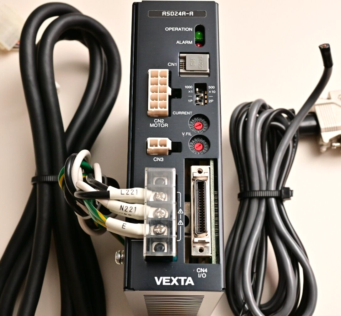Oriental Motor Vexta ASD24A-A AlphaStep Closed Loop Stepper Driver w/ Cables