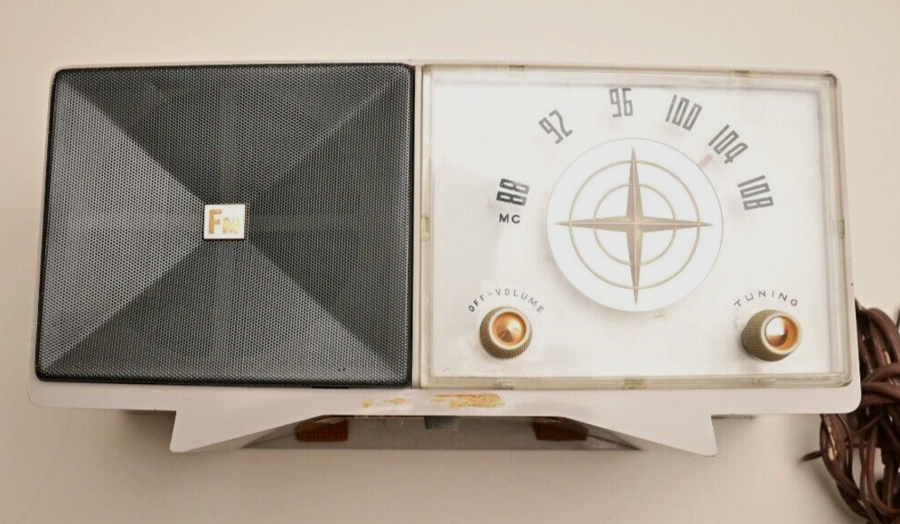 Rare Vintage Seico / National Tube FM Radio Japan 88-108MHz 6-Tube Needs Repair