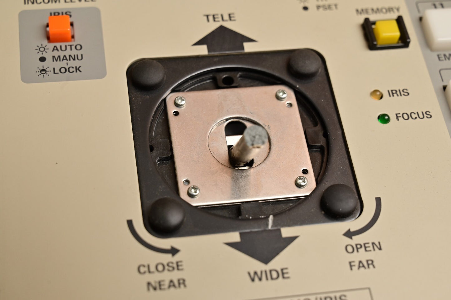 Panasonic AW-RP655 Pan/Tilt Controller Missing Zoom Joystick Power Supply Mod