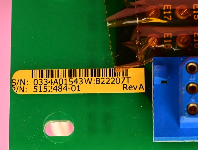 ELGAR 5151502-01 Battery Connector & Wiring Positronic PLC24F300A1